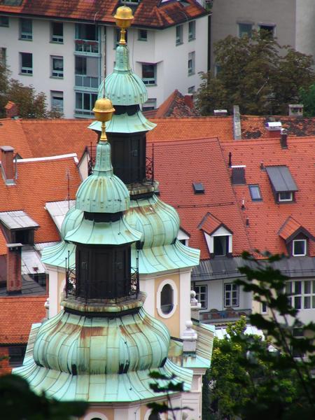 One view from Ljubljana Castle