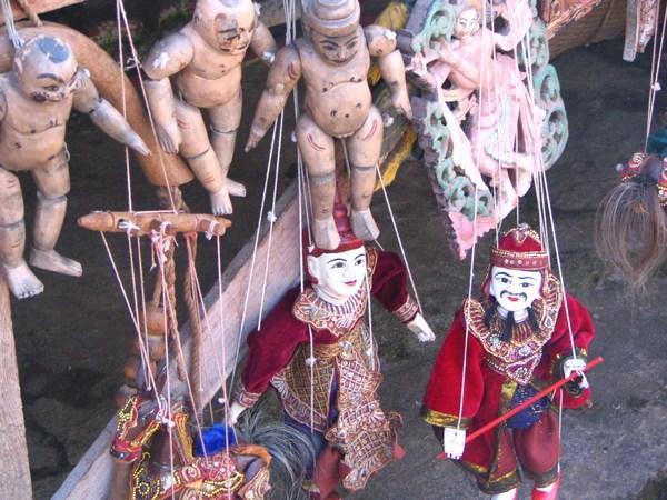 Marionettes in the market