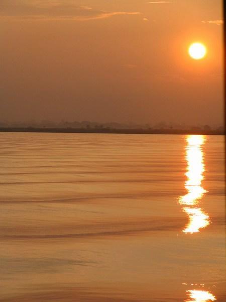 Sunrise over Mandalay