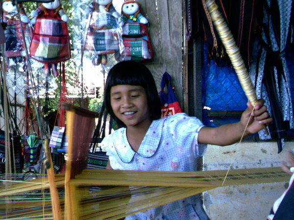 One of the Weaver's daughters