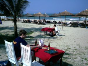 Lunch on Cua Dai Beach