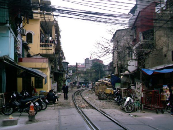 Main Railway into Hanoi