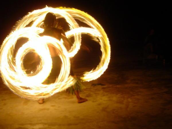 Fire Dancing by a Drunk Fijian