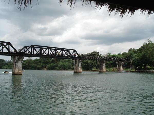 Bridge over the old river Kwai