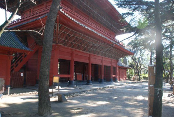 Gates to Zojo-ji Temple