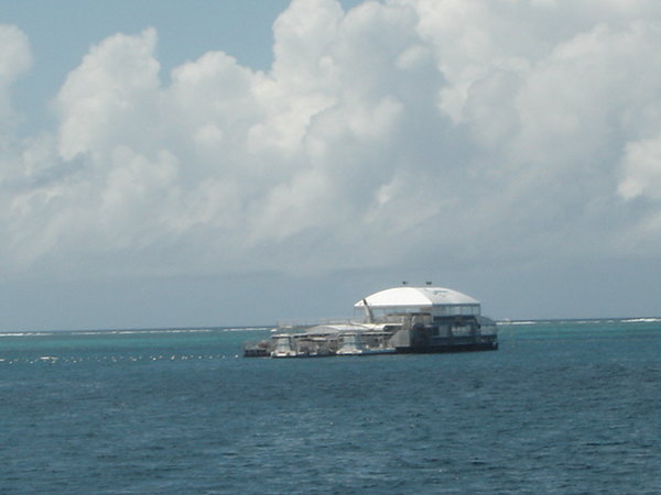 Great Barrier Outer Reef Pontoon