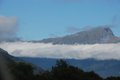 Clouds lifting over the Haast Pass