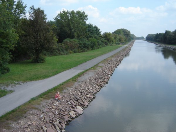 Erie Barge Canal bike route
