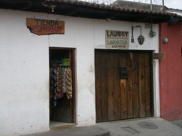 typical signage - Antigua