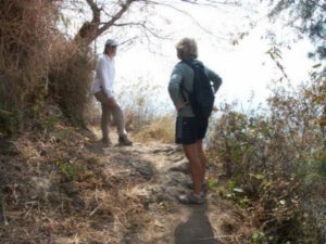 Hike to Santa Cruz- level ground...breathe