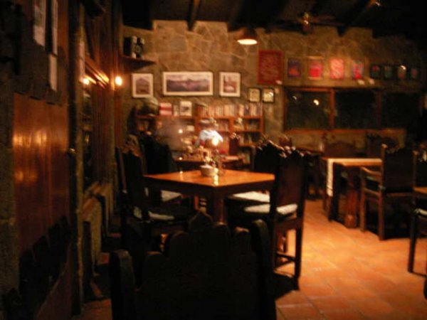Santiago - Posada's dining room