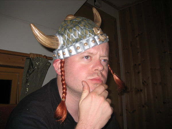 Pensive Viking.