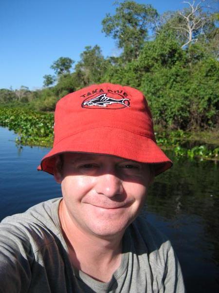 Canoeing in the Pantanal