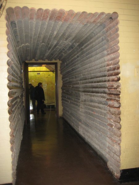 Tunnel Made Through the Protectice Concrete