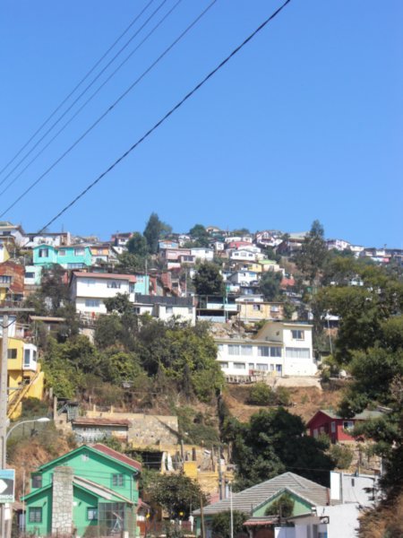 Valparaiso von unten
