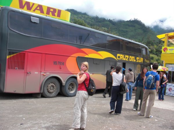 Unser Bus nach Cusco