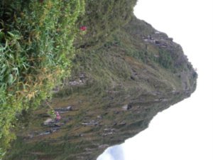 Das ist Wayna Picchu, da sind wir in 1 Stunde raufgelaufen
