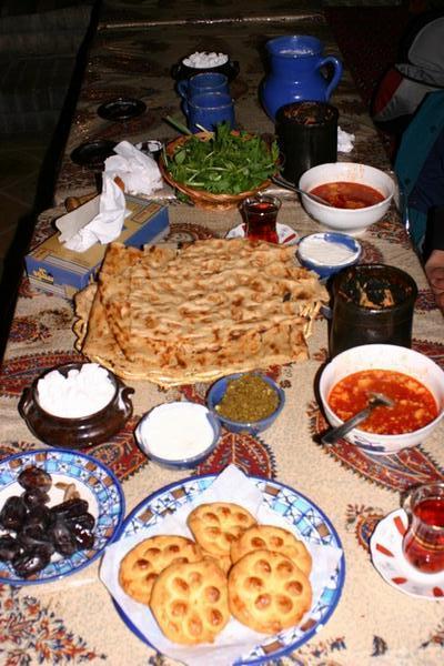 Sumptous iranian meal