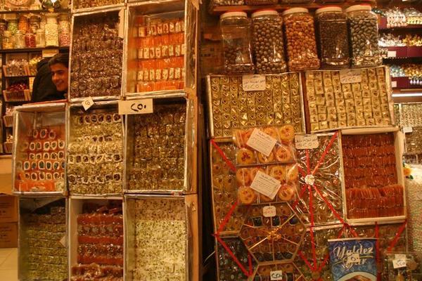 Sweetie shop, Damascus bazaar