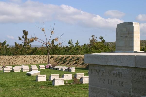 Another quiet ANZAC cemetery 