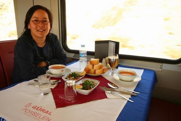 Lunch on the Erzerum Express
