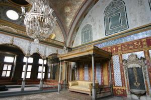 Main living area in the harem, Topkapi Palace
