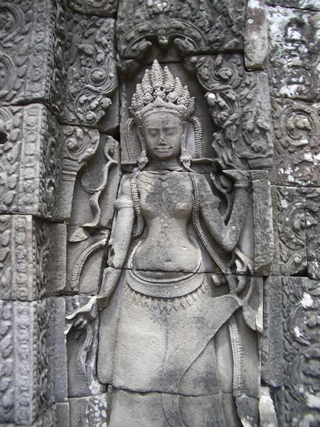 Angkor carvings