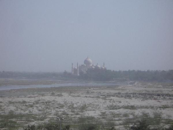 View of the Taj from the Red Fort