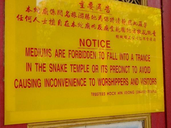 Cobra Temple, Penang