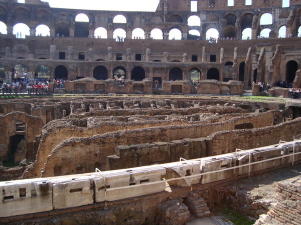 Le colosseum des gladiateurs