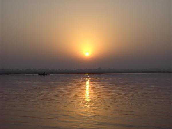 Surise over the Ganges