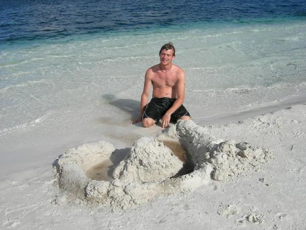 Steve and his Sandcastle