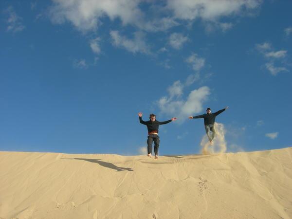 Sand Dune Jumping