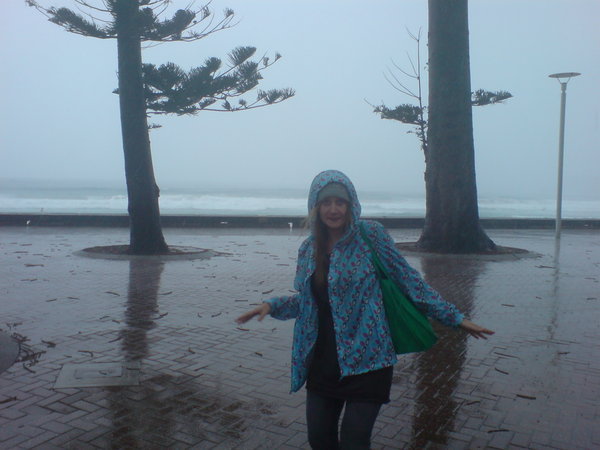Proof it does rain in Oz!