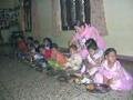 The little ones were served by the adults at a ceremony honouring small girls. Can