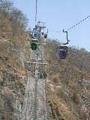 The cable car to Mansa Devi temple, I hate them but I would hate the walk more...