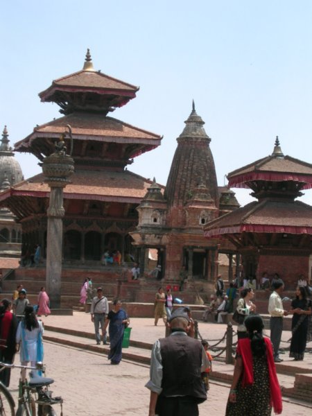 Durba Square, Patan, not to be confused with the one in Kathmandu.