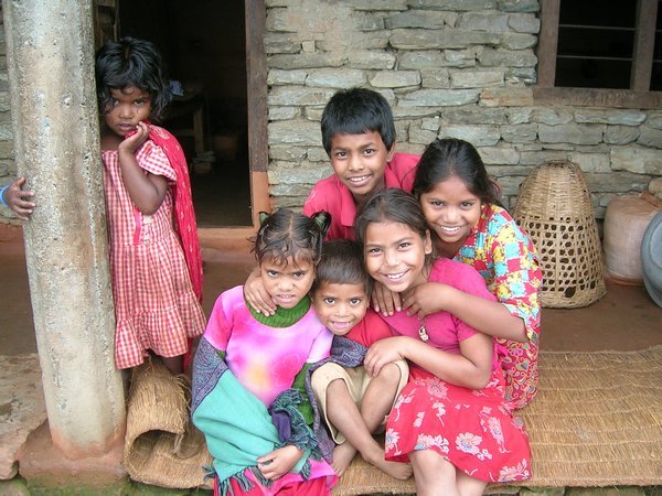 Some of the lovely children of the village.