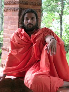 Guruji at Devi Falls