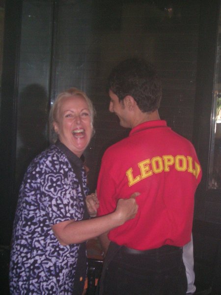 Yes, I got to Leopolds (Shantaram), can't tell you what the waiter said...