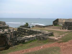 The ramparts of the old fort at Galle.