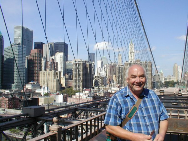 Me on Brooklyn Bridge
