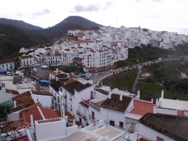 A view over the town