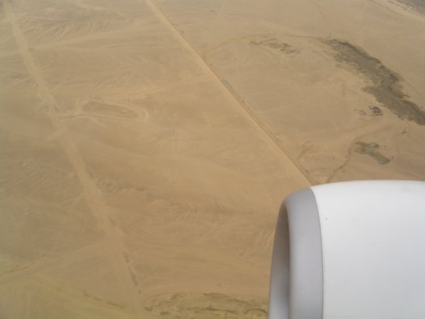 Landing at Cairo
