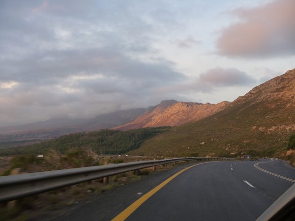 The drive back to Cape Town