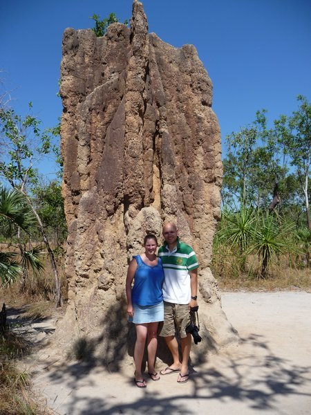 Nat & Jay & a termite mund