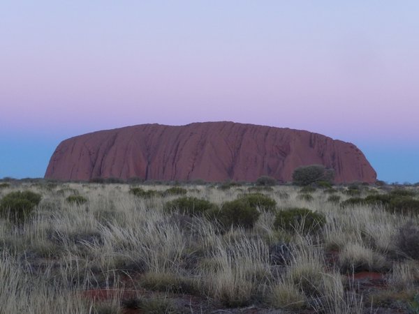 Ulura at sunset