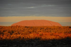 Uluru At Sunrise