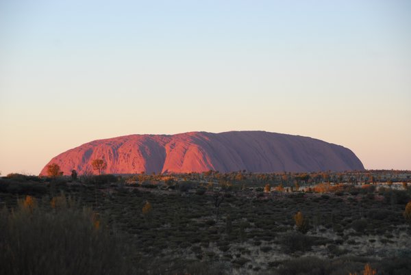 Uluru At Sunrise
