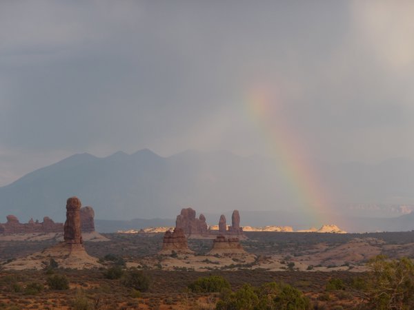 Rainbow Over Canyonlands